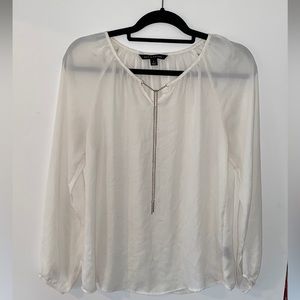 Cream colored blouse. Size small. By Zac & Rachel